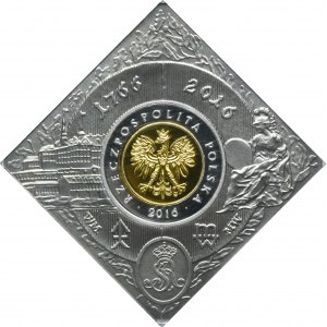 5 złotych 2016 250. Rocznica Założenia Mennicy Warszawskiej - NGC PF69 ULTRA CAMEO