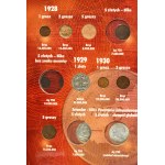 Zestaw, Polskie Monety Obiegowe II RP 1923-1933 (39 szt.)