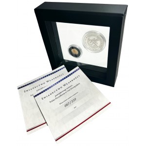 Zestaw, Medal Polska Prezydencja w UE i Kongo, 1.500 franków 2007 Traktat Rzymski