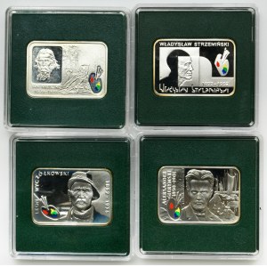 Zestaw, 20 złotych 2002-2009 (4 szt.)