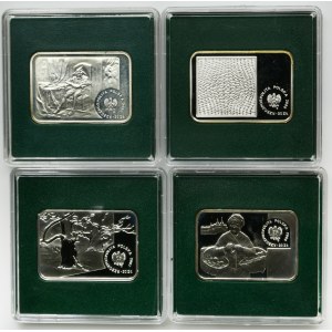 Zestaw, 20 złotych 2002-2009 (4 szt.)