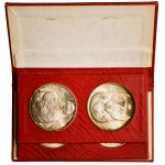 Set, Medals Great Poles of the 20th Century (4 pcs.)