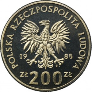 PRÓBA, 200 złotych 1985 MŚ Meksyk '86