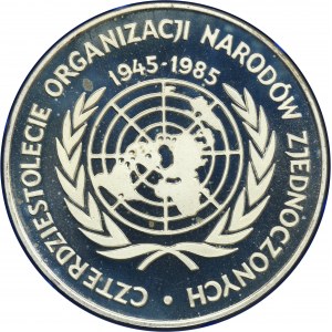 500 złotych 1985 40-lecie ONZ