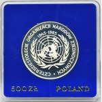 500 złotych 1985 40-lecie ONZ