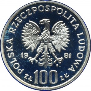 100 złotych 1981 Ochrona Środowiska Koń
