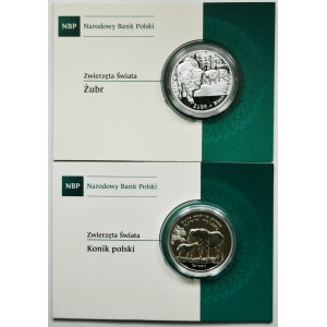 Zestaw, 20 złotych 2013 Zwierzęta Świata (2 szt.)