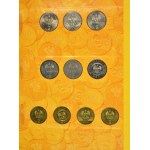 KOMPLET, 2 złote GOLD NORDIC 1995-2003 (70 szt.)