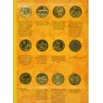 KOMPLET, 2 złote GOLD NORDIC 1995-2003 (70 szt.)