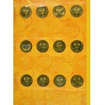 KOMPLET, 2 złote GOLD NORDIC 1995-2003 (70 szt.)