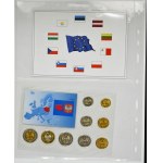 Zestaw, Klaser z monetami polskimi (392 szt.)