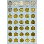 Zestaw, 2 złote GOLD NORDIC 1995-2005 (101 szt.)