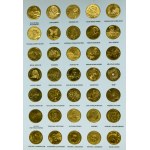 Zestaw, 2 złote GOLD NORDIC 1995-2005 (101 szt.)