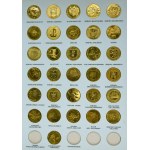 Zestaw, 2 złote GOLD NORDIC 1995-2005 (101 szt.)