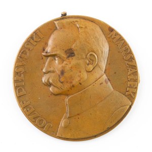 Medal, JÓZEF PIŁSUDSKI, 10 ROCZNICA ZAWIESZENIA BRONI, 1930