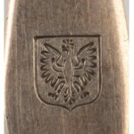 ŁYŻECZKA Z ORŁEM W KORONIE – GODŁEM POLSKI, Polska Warszawa, Bracia Hempel, 1931-1939