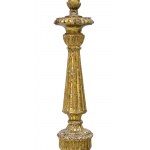 Gilded wooden torcher - Italy, 18th century