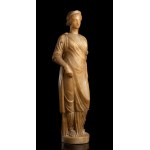Italian alabaster statue - 19th century