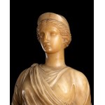 Italian alabaster statue - 19th century