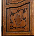 Cabinet on chest - Piedmont, first half of the 18th century