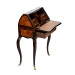 Louis XV purple ebony bureau - France, 18th century