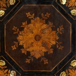 Octagonal inlaid coffee table - Tuscany, 19th century, FALCINI area