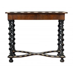 Inlaid coffee table - Lombardy, 19th century