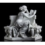 Biscuit statue - France, 19th century, signed LOUIS CARIER BELLEUSE (1848-1913)