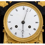 Marble mantel clock - France, Paris, signed ROBERT ROBIN (1741-1799)