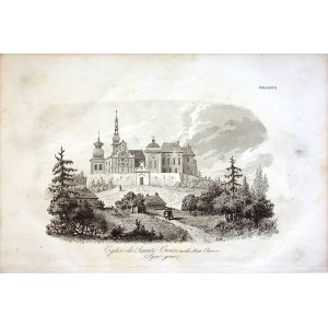 ŚWIĘTY KRZYŻ - WIDOK KLASZTORU NA ŚW. KRZYŻU