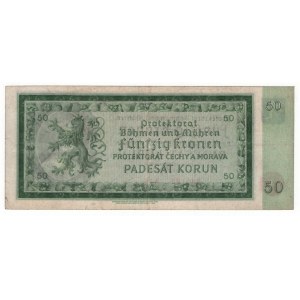 Bohemia & Moravia 50 Korun 1940