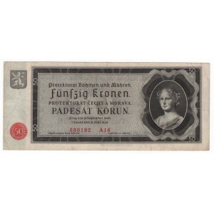 Bohemia & Moravia 50 Korun 1940