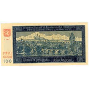 Bohemia & Moravia 100 korun 1942