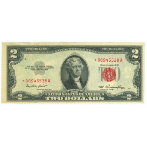 United States 2 Dollars 1953