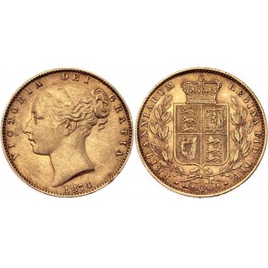 Australia 1 Sovereign 1874 M