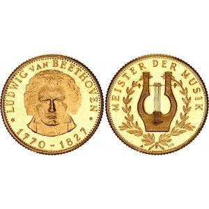 Austria Gold Medal Ludwig Van Beethoven 1957