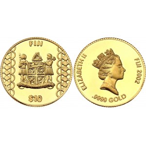 Fiji 10 Dollars 2002