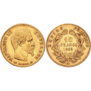 France 10 Francs 1859 A