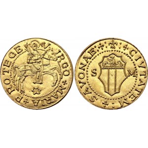 Italian States Savona 1 Cavallotto 1515 - 1528 (ND) Fantasy Issue Miniature