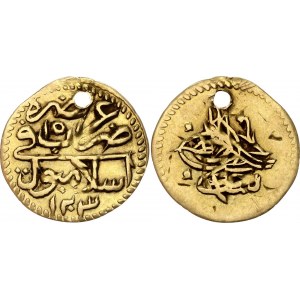 Ottoman Empire 1/4 Zeri Mahbub 1804 AH 1203/15