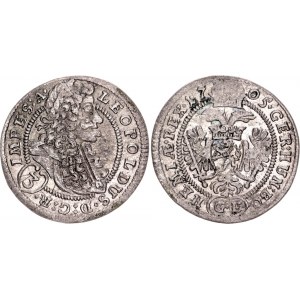 Bohemia 3 Kreuzer 1705 GE