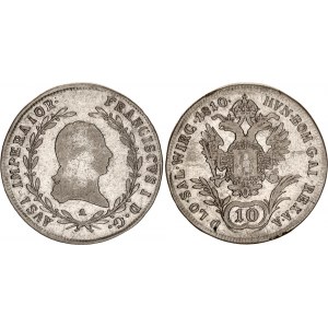 Austria 10 Kreuzer 1810 A