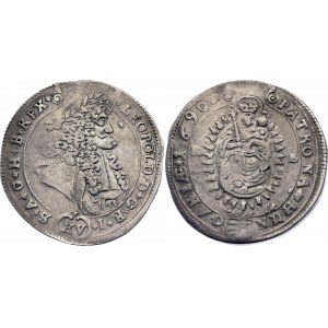 Hungary 15 Krajczar 1690 KB
