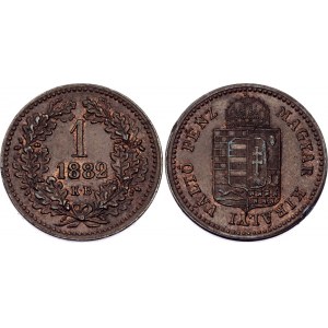 Hungary 1 Krajczar 1882 KB