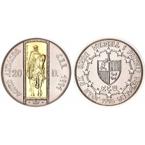 Andorra 20 Diners 1995