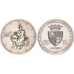Andorra 20 Diners 1997