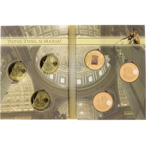 Germany - FRG Set of 3 Commemorative Medals Life of John Paul II 2010 - 2014