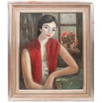Zygmunt Menkes (1896 Lvov - 1986 Riverdale), Porträt einer jungen Frau
