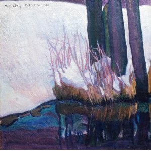 Mojżesz Kisling (1891 Kraków - 1953 Sanary-sur-Mer), Landschaft von Poronin, 1910.