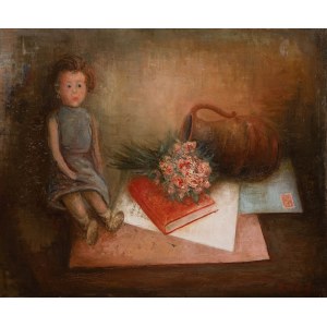 Marc Sterling (1898 Russia - 1976 Paris ?), Still life with doll